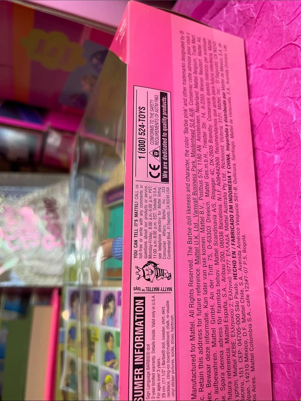 Barbie 1999 toys